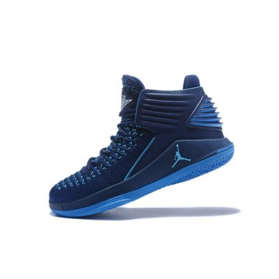 Nike Erkek Air Jordan 32 Midnight Lacivert / Mavi Basketbol Ayakkabısı Türkiye - 40I22QQ8